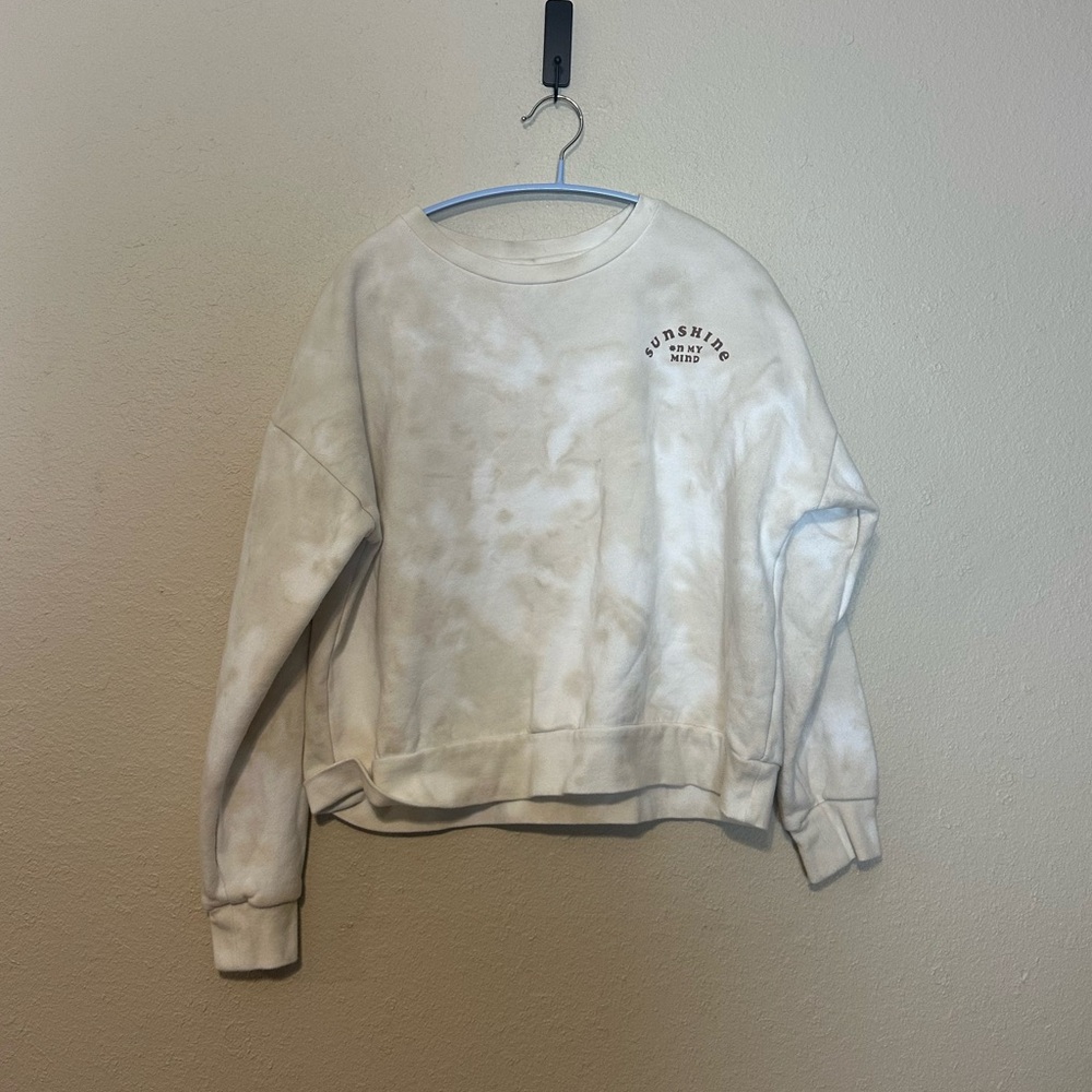 Rylee‎ and Cru Sunshine on My Mind Cotton Womens Sweatshirt Size Small